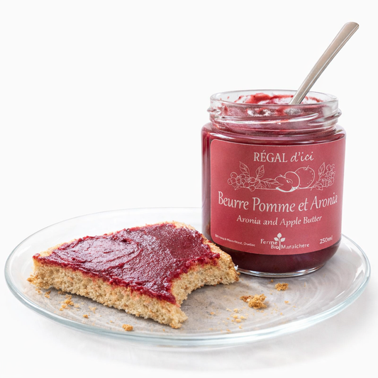 Beurre pomme et aronia (250ml)