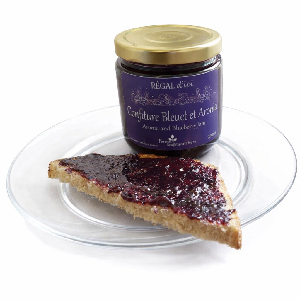 Confiture bleuet et aronia (250ml)