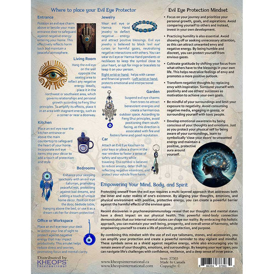 Charte Evil Eye Anglais seulement (37303)
