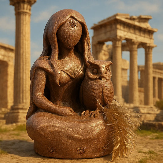 Déesse Athéna avec Hibou (12178)