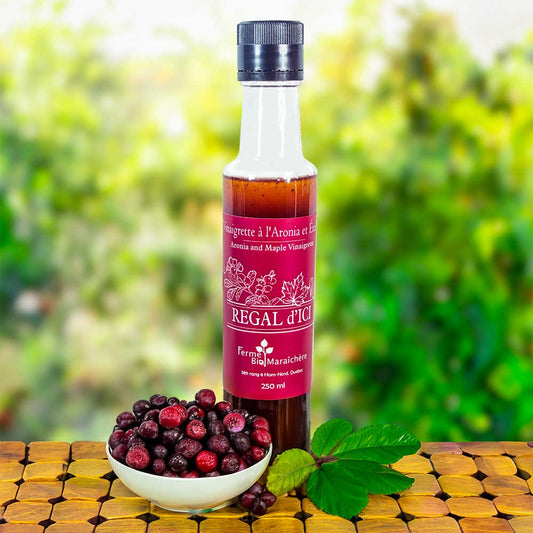 Vinaigrette à l'aronia et à l'érable