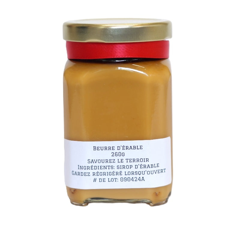 Beurre d'érable (260g verre)