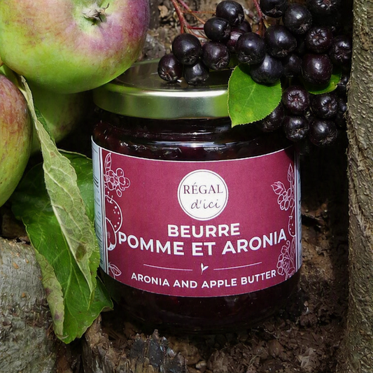 Beurre pomme et aronia (250ml)