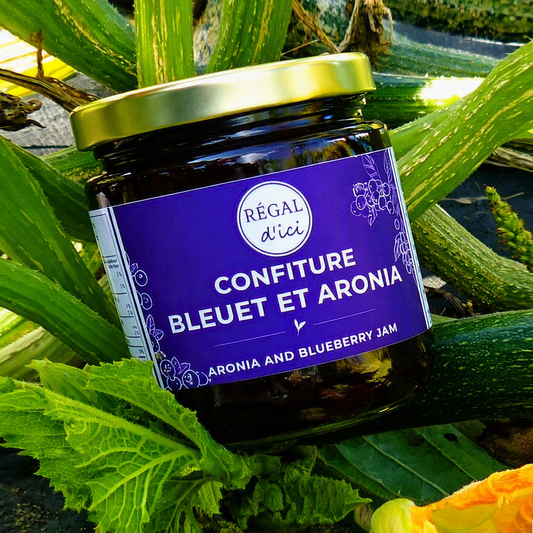 Confiture bleuet et aronia (250ml)