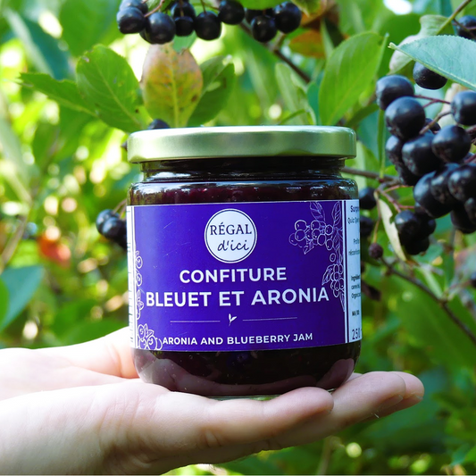Confiture bleuet et aronia (250ml)