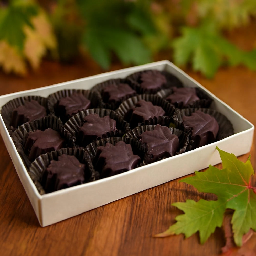 Chocolats farcis au beurre d'érable (12 unités)