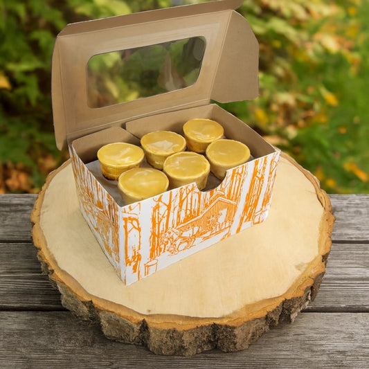 Cornets à l'érable (6 unités)