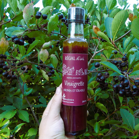 Vinaigrette à l'aronia et à l'érable