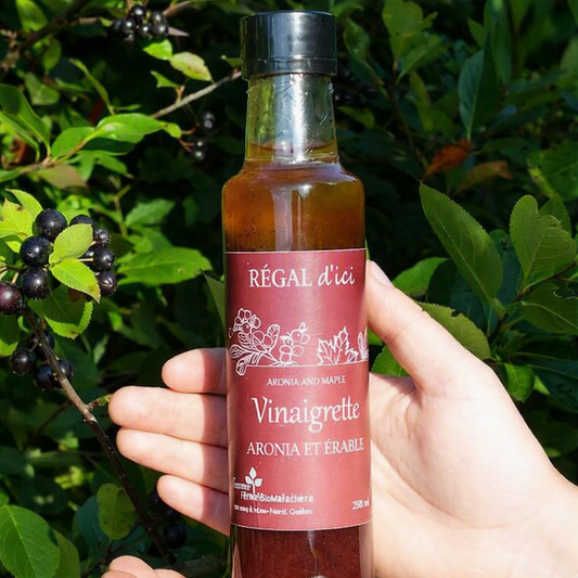Vinaigrette à l'aronia et à l'érable