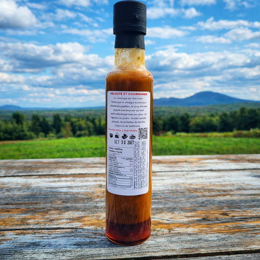 Vinaigrette balsamique et érable